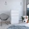 Tuhome Kamelot Dresser With Jewelry Box, Single Door Cabinet, Mirror, Two Drawers, White JLB6741 - alternate 7